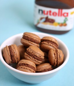 macarons nutella